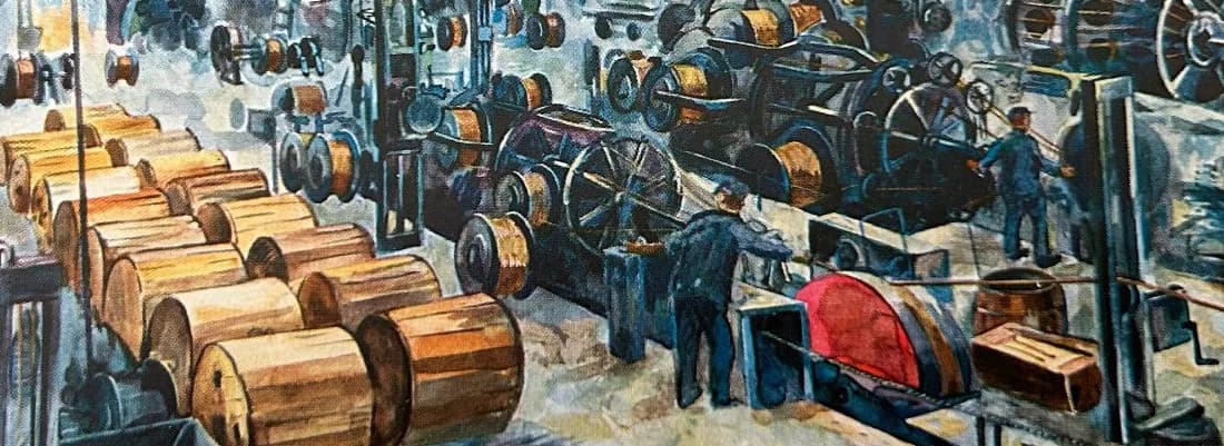 Historical cable manufacturing